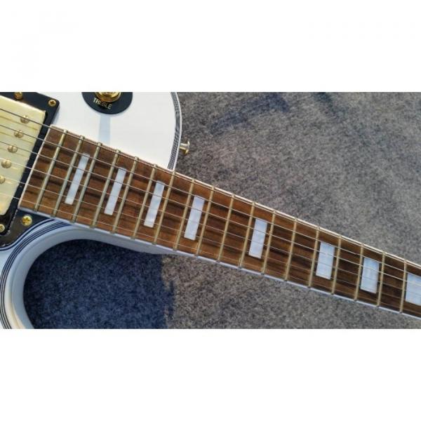 Custom Shop LP Hands On White Electric Guitar #2 image