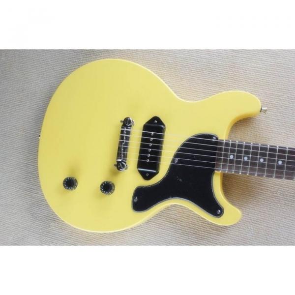Custom Shop LP Billie Joe Armstrong Junior Special TV Yellow Electric Guitar #2 image