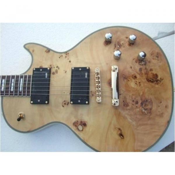 Custom Shop LP American Burly Wood Electric Guitar #1 image