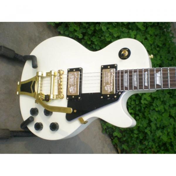 Custom Shop LP 1960 White Tremolo Electric Guitar #3 image