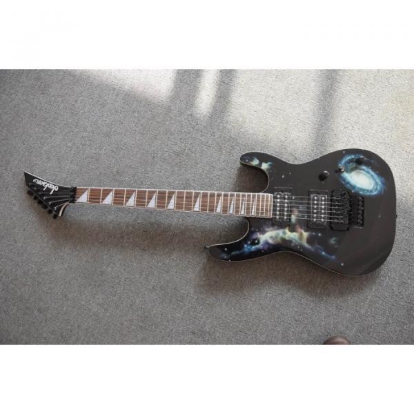Custom Shop Lightning Sky Soloist Black Electric Guitar #1 image