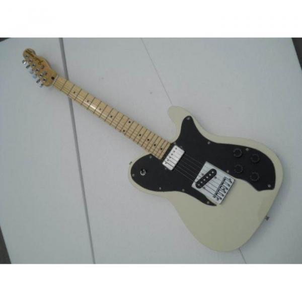 Custom Shop Light Yellow Telecaster Electric Guitar #3 image