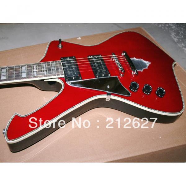 Custom Shop Left Iceman Ibanez Red Electric Guitar #2 image
