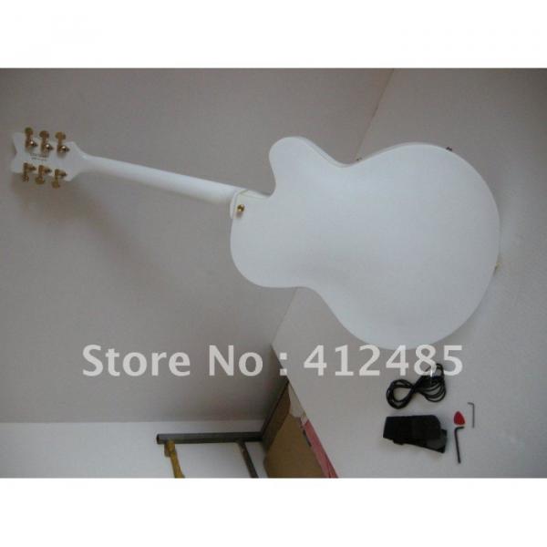 Custom Shop Left Hand Gretsch White Electric Guitar #3 image