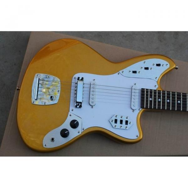 Custom Shop Kurt Cobain Gold Jaguar Jazz Master Electric Guitar #1 image