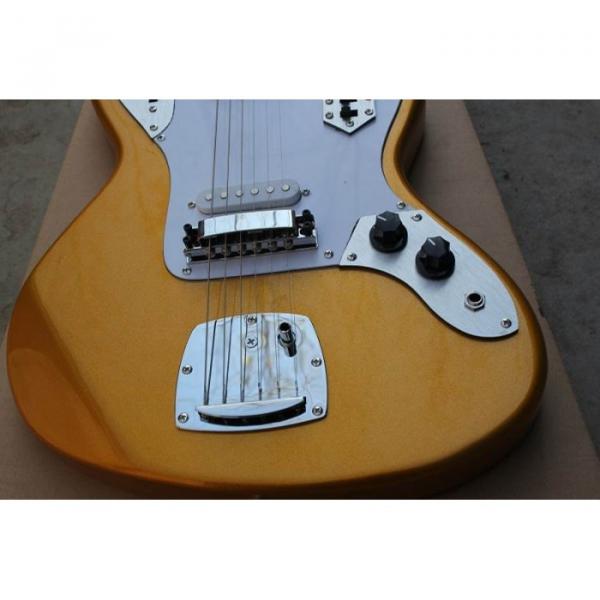 Custom Shop Kurt Cobain Gold Jaguar Jazz Master Electric Guitar #3 image