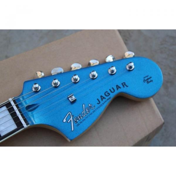 Custom Shop Kurt Cobain Blue Jaguar Jazz Master Electric Guitar #2 image