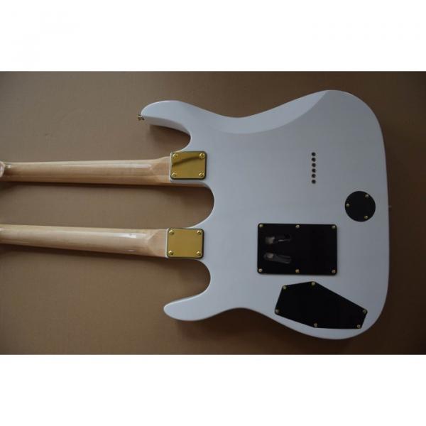 Custom Shop Kramer Double Neck White Richie Sambora Electric Guitar #4 image