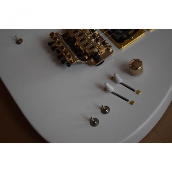 Custom Shop Kramer Double Neck White Richie Sambora Electric Guitar #5 image