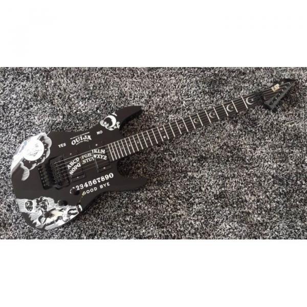 Custom Shop KH2OUIJA Kirk Hammett Ouija Black Back Opera Electric Guitar #1 image