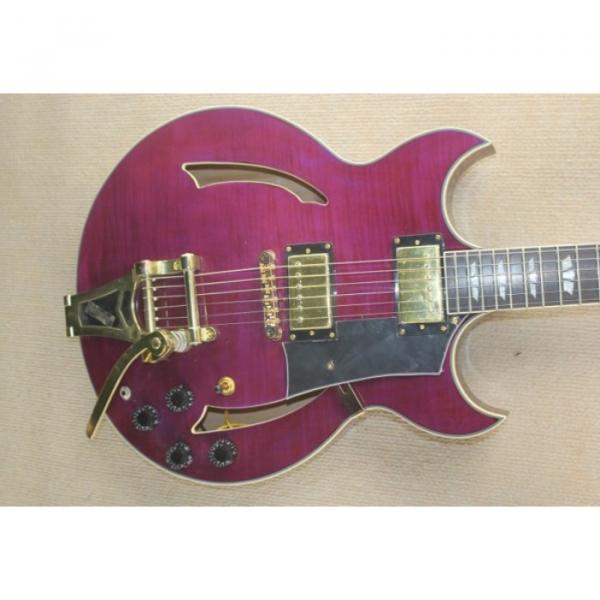 Custom Shop Johnny A Signature Purple Electric Guitar #1 image