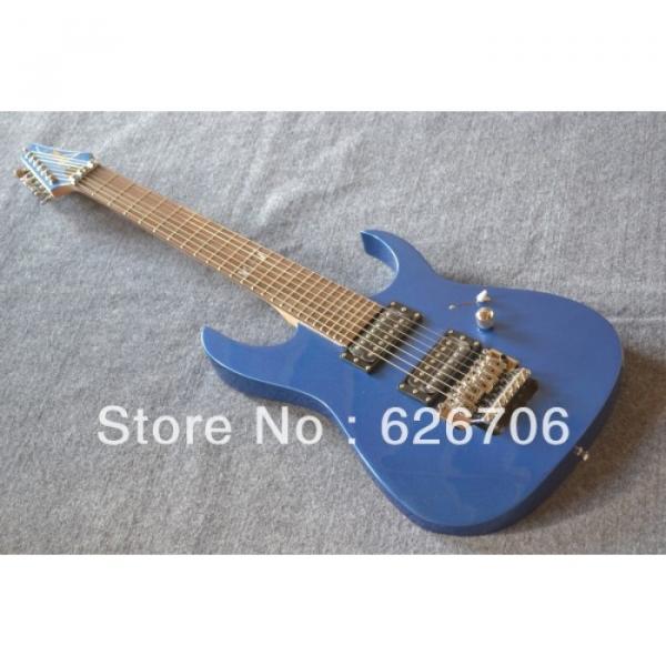 Custom Shop K7 Ibanez 7 Strings Blue Electric Guitar #1 image