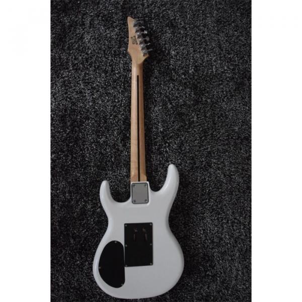 Custom Shop JS2400 Joe Satriani White Double Roll Electric Guitar #3 image