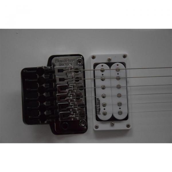Custom Shop JS2400 Joe Satriani White Double Roll Electric Guitar #5 image