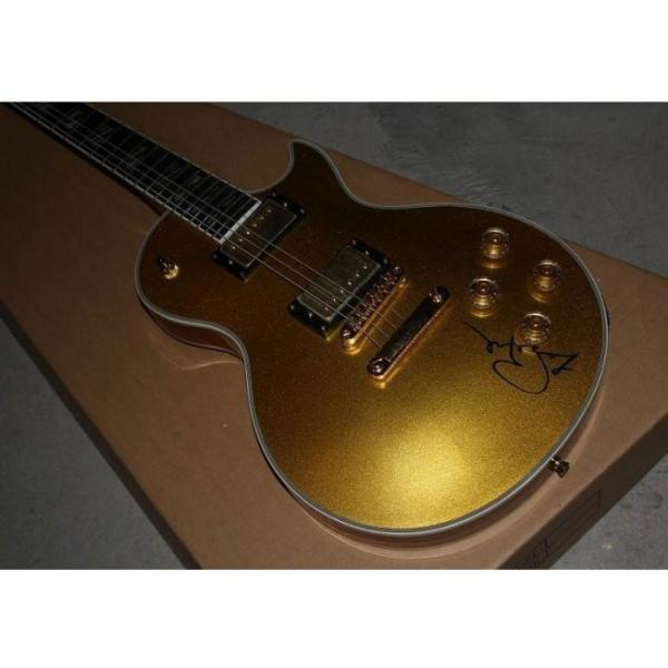 Custom Shop Joe Bonamassa Gold Top LP Supreme VOS Electric Guitar #5 image
