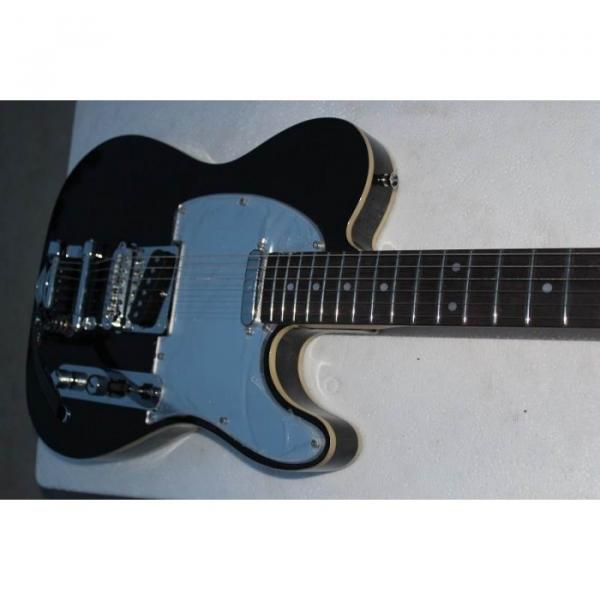 Custom Shop Jones Telecaster 5 Bigby Black Electric Guitar #3 image