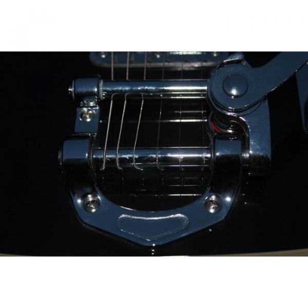 Custom Shop Jones Telecaster 5 Bigby Black Electric Guitar #4 image