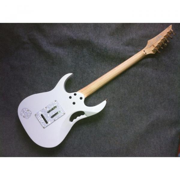 Custom Shop Jem 7V Steve Vai White Floyd Rose IBZ Electric Guitar #4 image