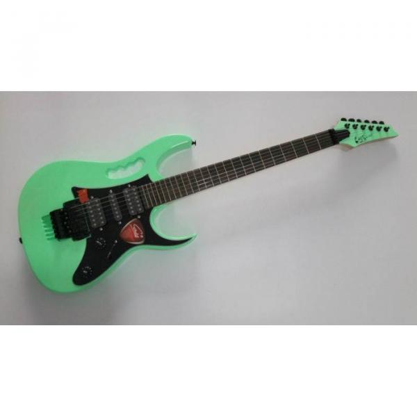 Custom Shop Jem 7V Neon Mint Green Electric Guitar #1 image