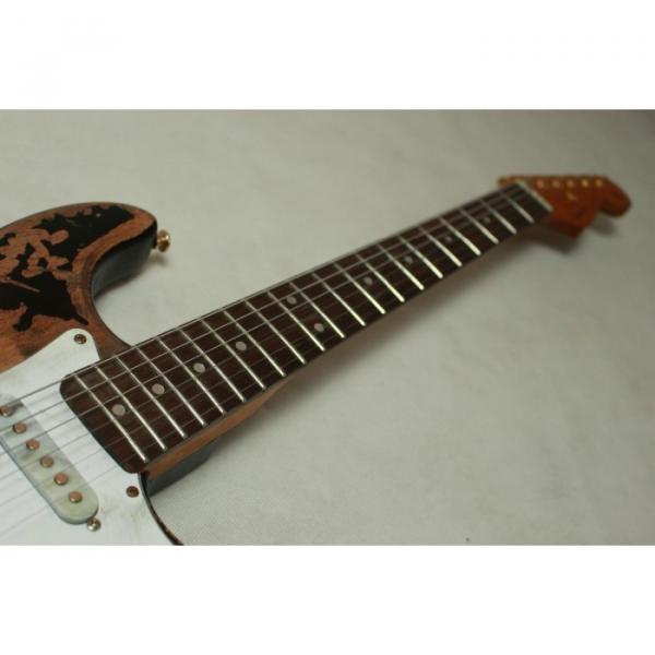 Custom Shop Jeff Beck Relic Black Vintage Old Aged Electric Guitar #3 image