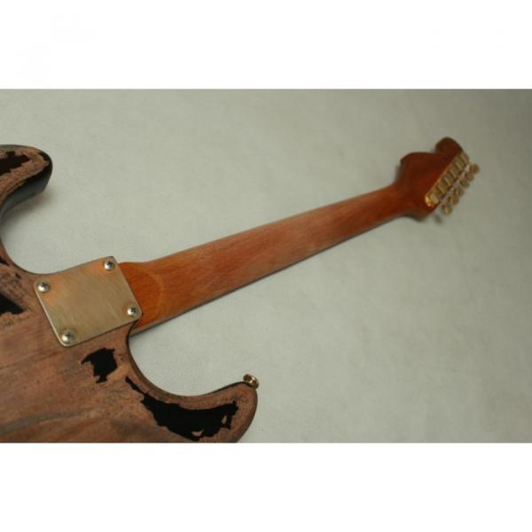 Custom Shop Jeff Beck Relic Black Vintage Old Aged Electric Guitar #4 image