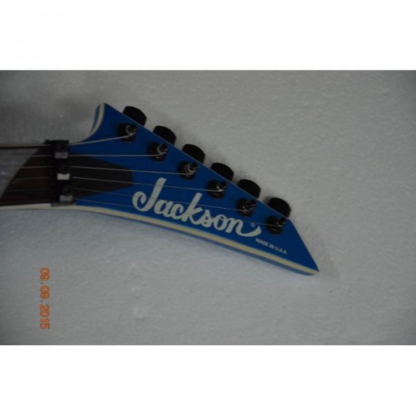 Custom Shop Jackson Soloist Blue 3 Pickups Electric Guitar #3 image
