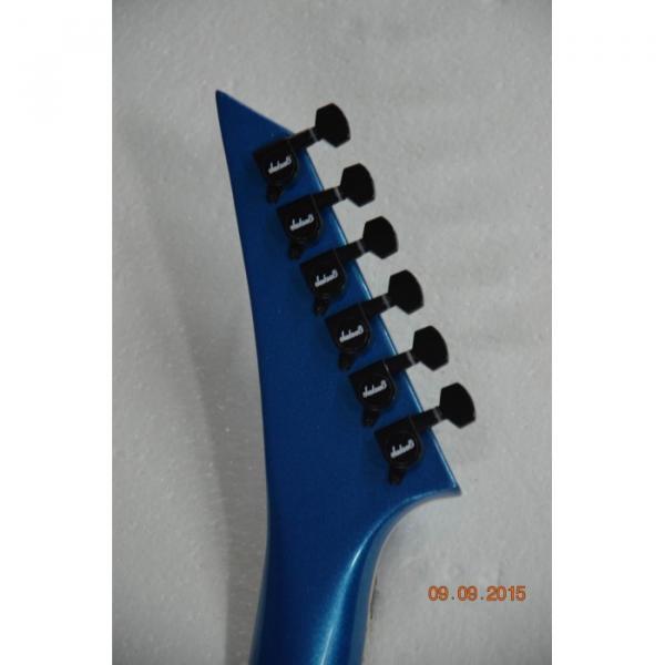 Custom Shop Jackson Soloist Blue 3 Pickups Electric Guitar #5 image