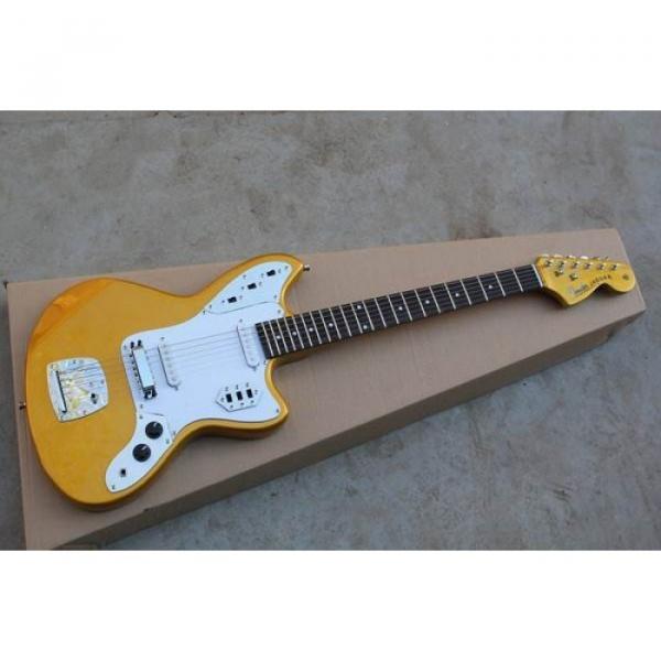 Custom Shop Jason Becker Jaguar Gold Electric Guitar #1 image