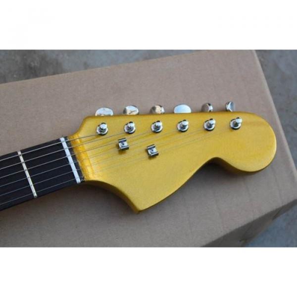 Custom Shop Jason Becker Jaguar Gold Electric Guitar #2 image