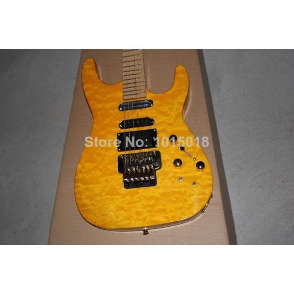 Custom Shop Jackson SL2H Soloist Yellow Ripples Electric Guitar #1 image