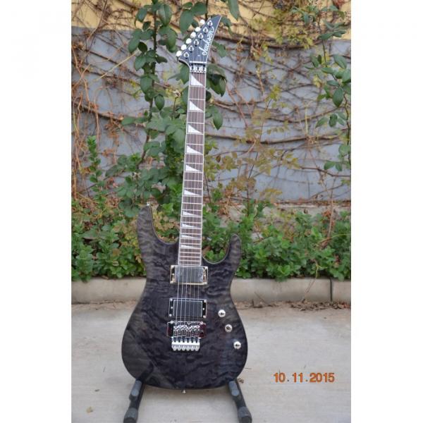 Custom Shop Jackson Soloist Gray Quilted Maple Top Electric Guitar #4 image