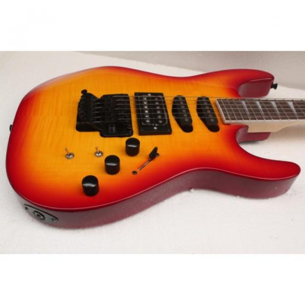 Custom Shop Jackson Dinky KE2 Sunburst Electric Guitar #1 image