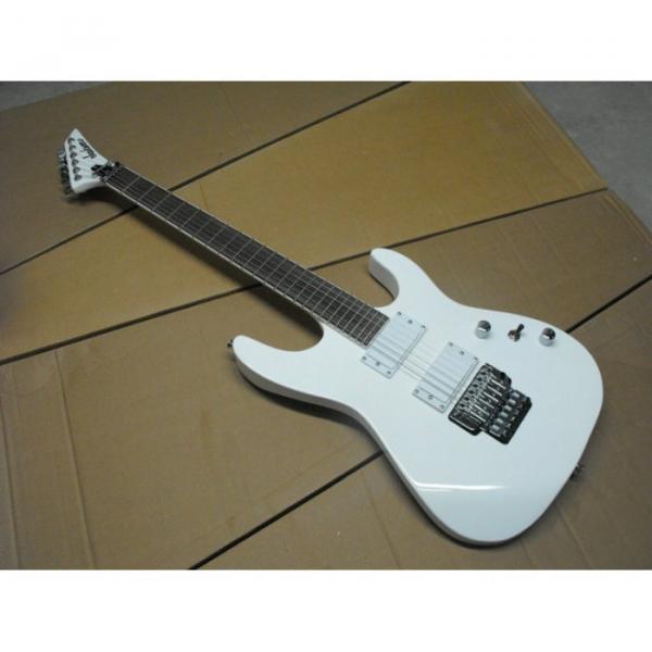 Custom Shop Jackson Dinky  Soloist White Electric Guitar #4 image