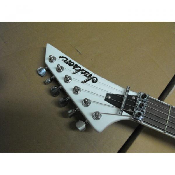 Custom Shop Jackson Dinky  Soloist White Electric Guitar #5 image