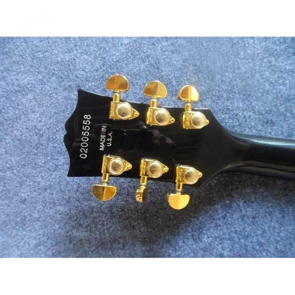 Custom Shop Iron Cross Metalicca Black Electric Guitar #2 image