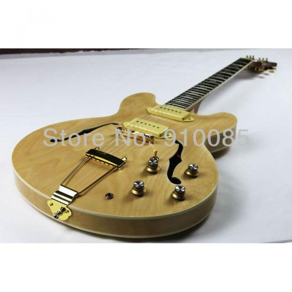 Custom Shop Inspired Natural John Lennon 1965 Casino Electric Guitar #1 image