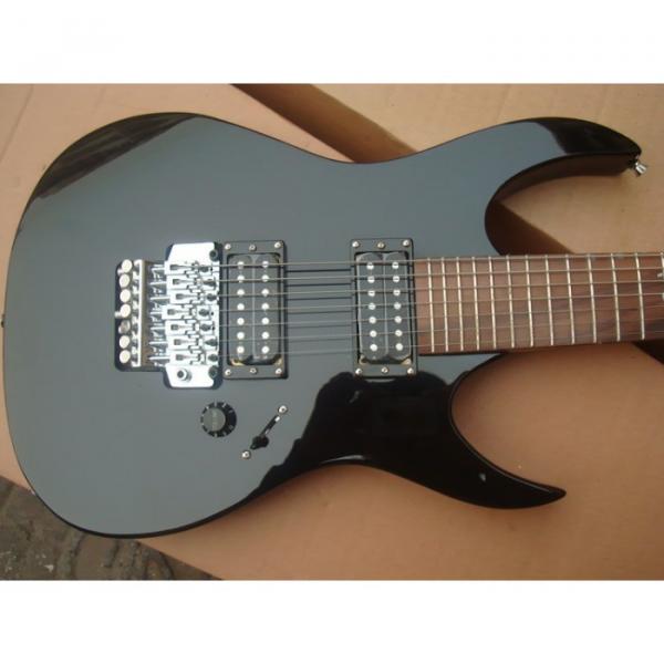 Custom Shop Ibanez Jem Vai Black Electric Guitar #1 image