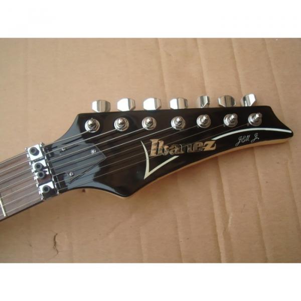 Custom Shop Ibanez Jem Vai Black Electric Guitar #3 image