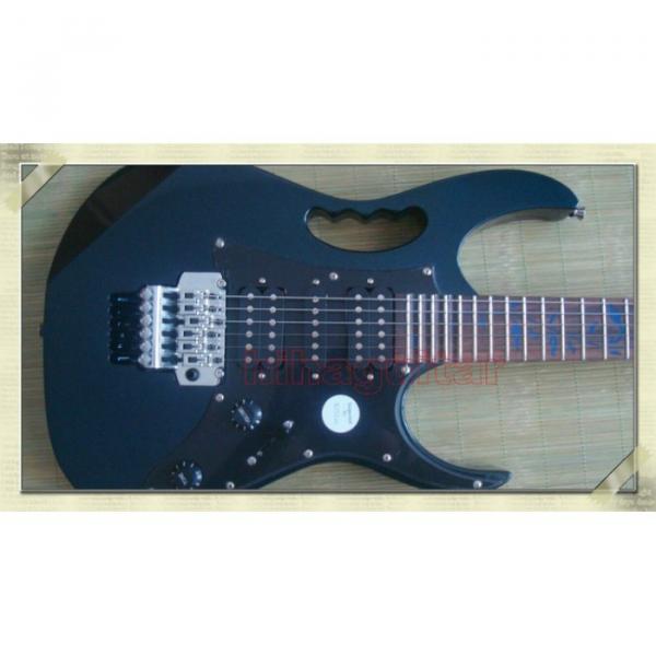 Custom Shop Ibanez Jem Black Electric Guitar #1 image