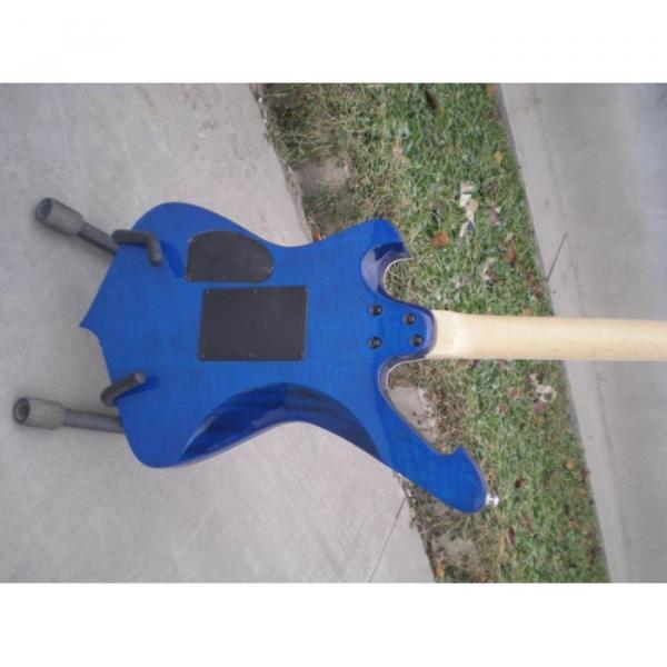Custom Shop Ibanez Wave Blue Paul Gilbert Electric Guitar #2 image