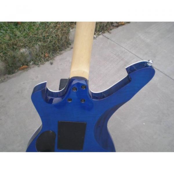 Custom Shop Ibanez Wave Blue Paul Gilbert Electric Guitar #5 image