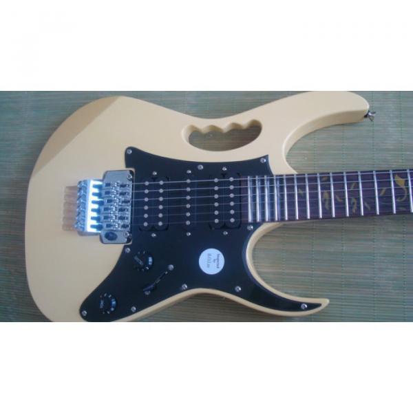 Custom Shop Ibanez Jem 7 Vai Cream Electric Guitar #1 image