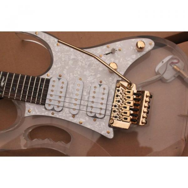 Custom Shop Ibanez Acrylic White Electric Guitar #2 image