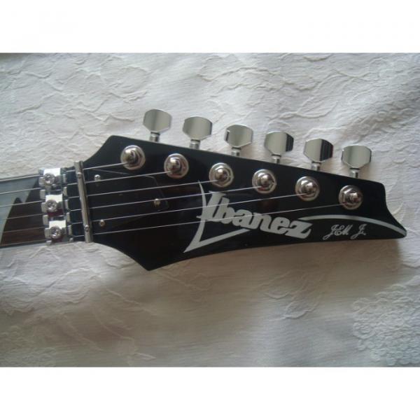 Custom Shop Ibanez Jem 7 Vai Black Electric Guitar #4 image