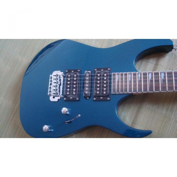 Custom Shop Ibanez Jem 7 Blue Electric Guitar #1 image