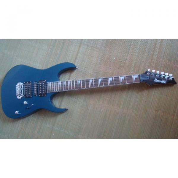 Custom Shop Ibanez Jem 7 Blue Electric Guitar #2 image