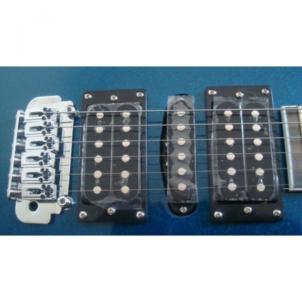 Custom Shop Ibanez Jem 7 Blue Electric Guitar #3 image