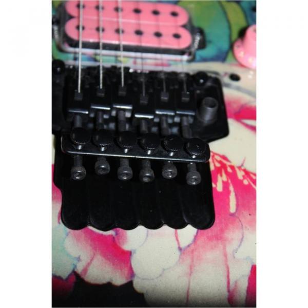 Custom Shop Ibanez Flower Electric Guitar #2 image
