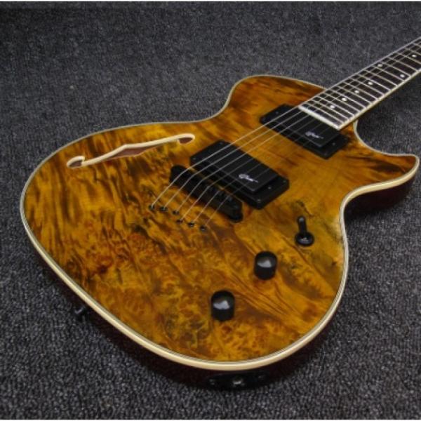 Custom Shop Grote 6 String Golden Electric Guitar #4 image