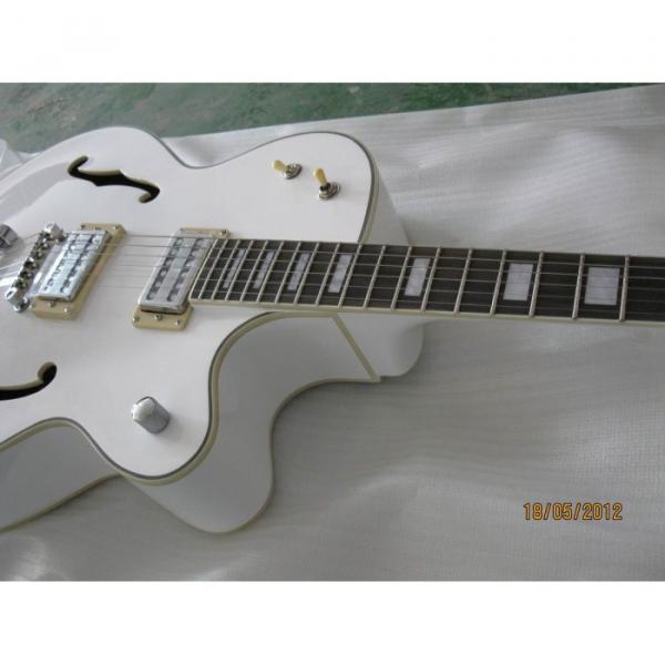 Custom Shop Gretsch White Nashville Electric Guitar #4 image